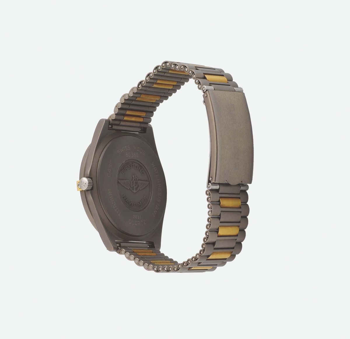 Breitling, Aerospace, Titanium And Gold, Case No. 80360, Orologio da Polso, in Titanio e Oro, al ...
