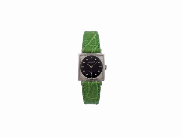 LeCoultre, cassa No. 858767, orologio da polso, da donna, in oro bianco 14K. Realizzato nel 1960 circa