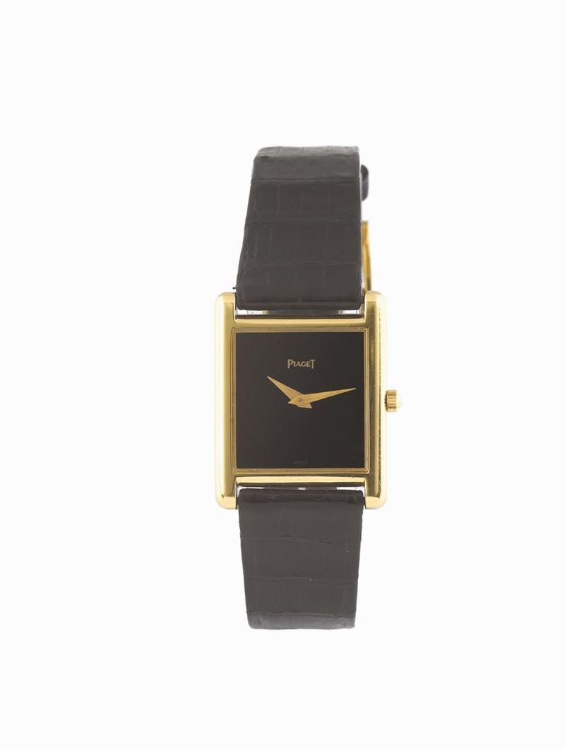 PIAGET, Ref. 90802, orologio da polso, da donna,  in oro giallo 18K con fibbia piaget in oro giallo. Realizzato nel 1990 circa  - Asta Orologi da Polso e da Tasca - Cambi Casa d'Aste