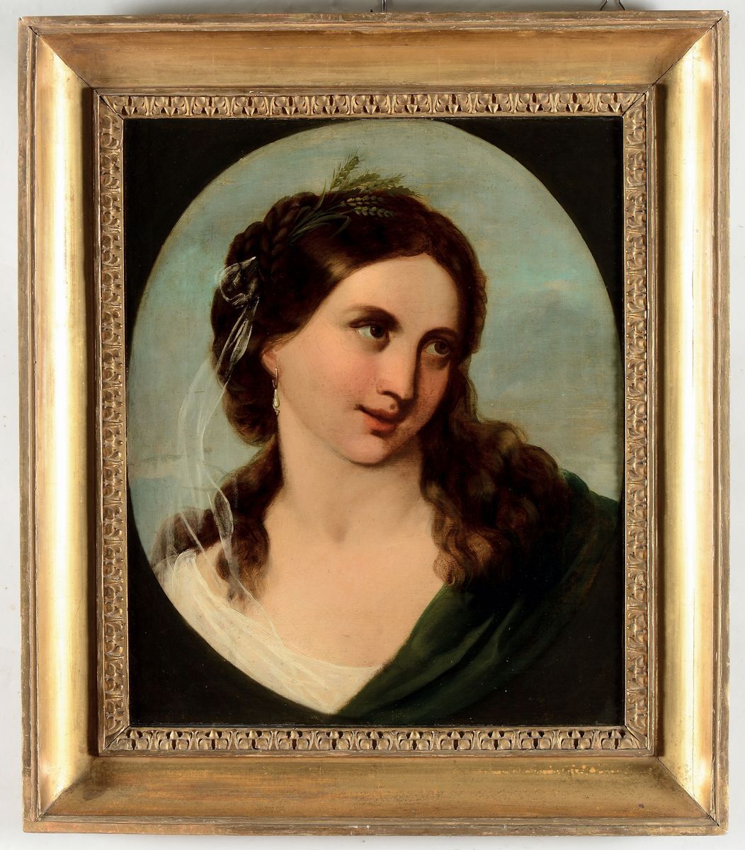 Anonimo del XIX Secoloquattro Ritratti di Donna Rappresentanti le Quattro Stagioni, 1830