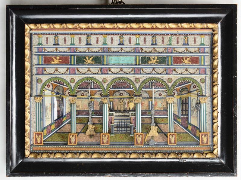 Scuola meridionale del XIX secolo Teatro  - Auction Paintings online auction - Cambi Casa d'Aste