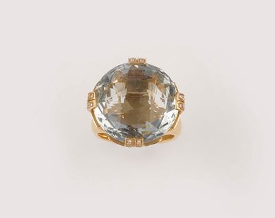 Bulgari. Anello con Prehnite
