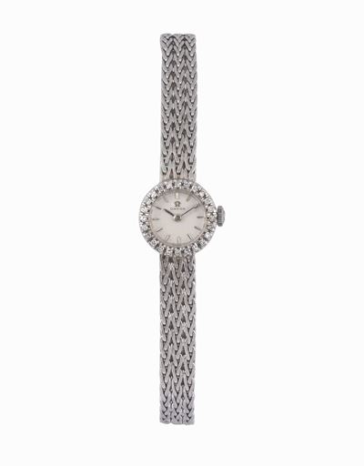 Omega, Movimento No. 18936509, Orologio da Polso, da Donna, in Oro Bianco 18k e Brillanti con Bra...