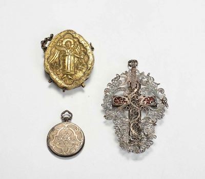 Lotto di Ex Voto in Metallo e Argento