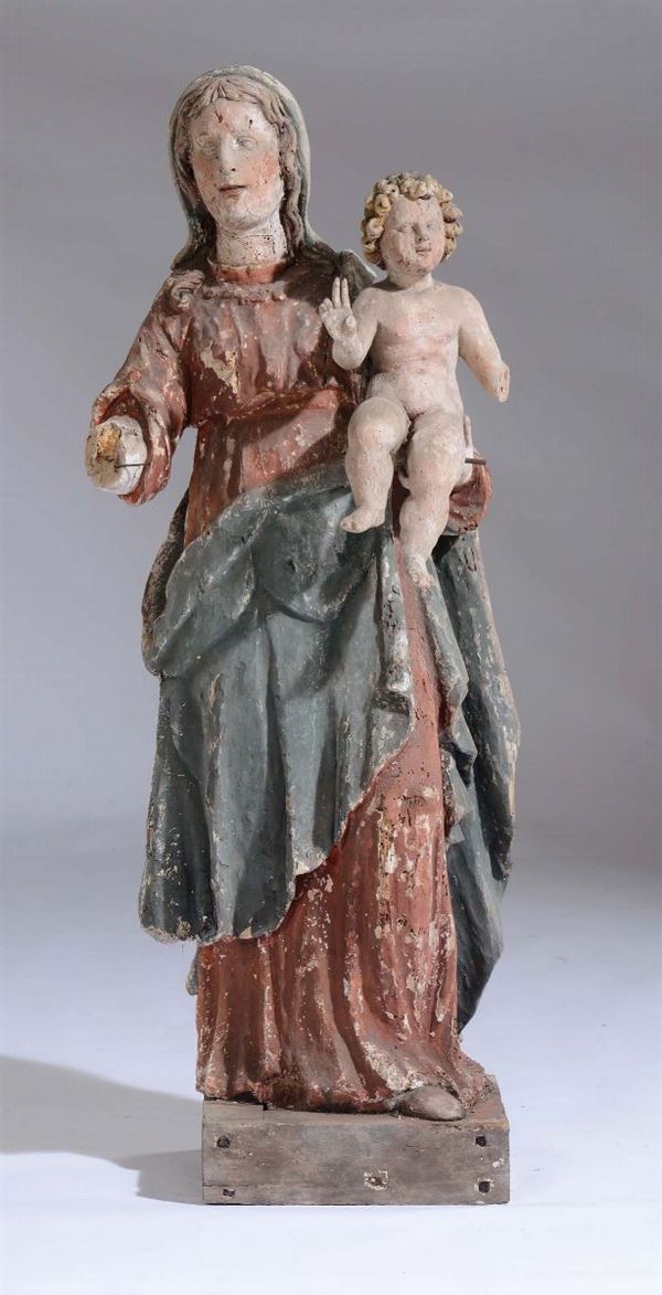Madonna con Bambino, Arte rinascimentale italiana del XVI secolo