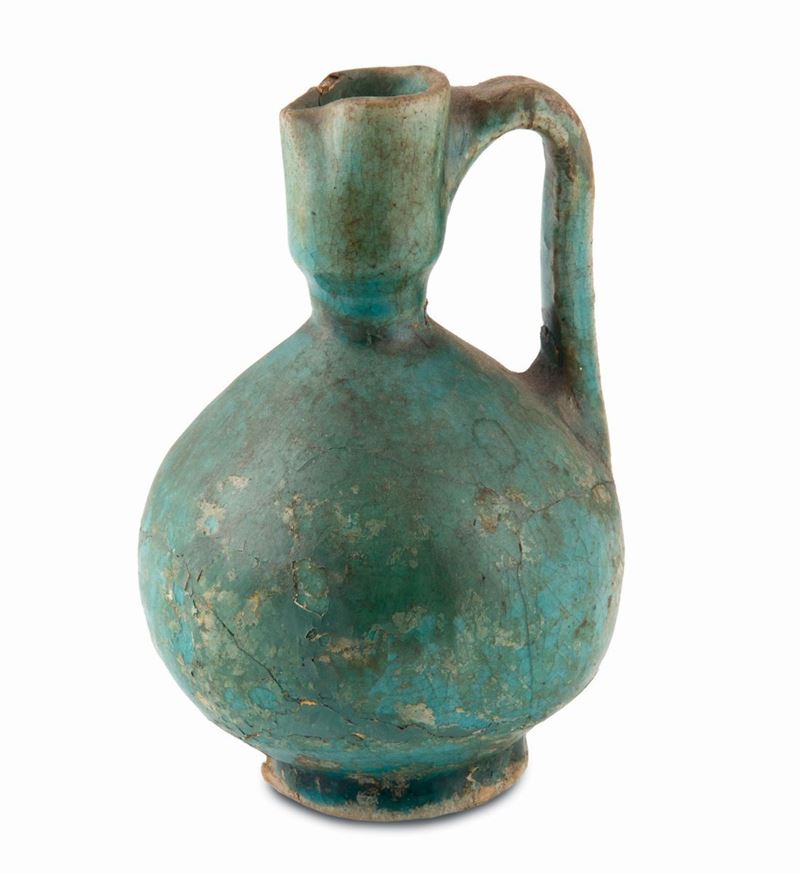 Brocchetta Persia (Iran), manifattura del XII-XIII secolo  - Auction Collectors' Majolica - Cambi Casa d'Aste