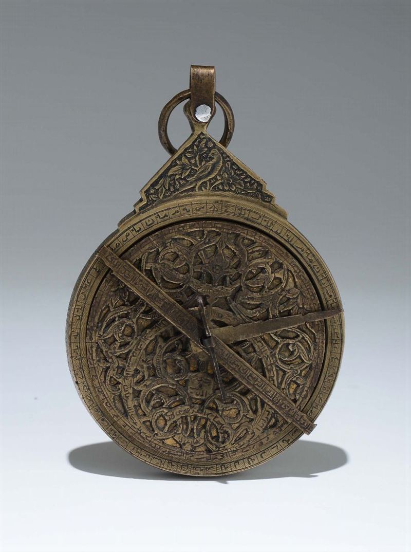 Astrolabio arabo (?), XX secolo  - Asta Arte Marinara e Strumenti Scientifici - Cambi Casa d'Aste