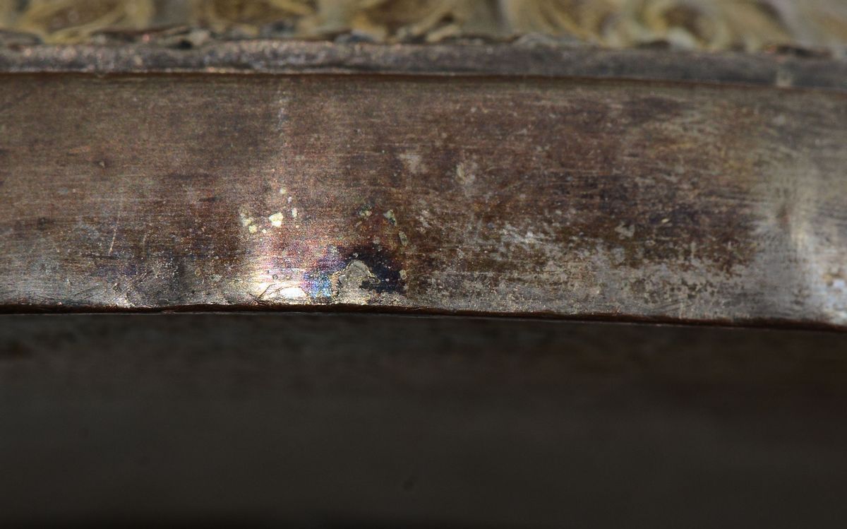 Reliquiario in Metallo Argentato e Dorato, Italia, Fine XVIII Secolo