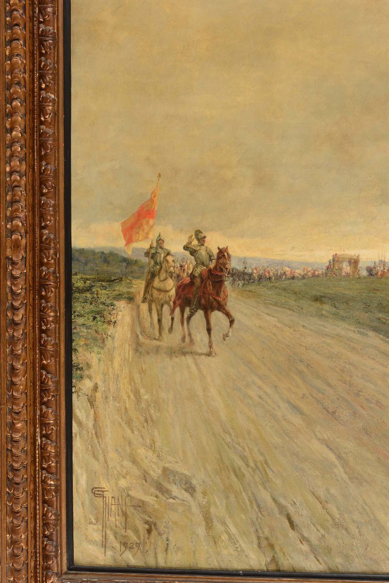 Giovanni Giani (1866-1937)episodio Storico in Abiti Cinquecenteschi, 1929