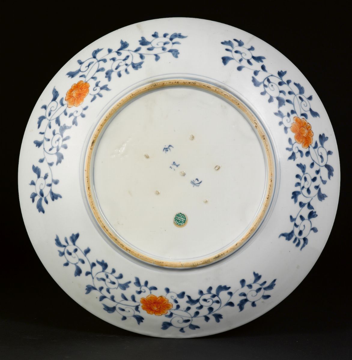 Grande Piatto in Porcellana Imari, Giappone, XIX Secolo