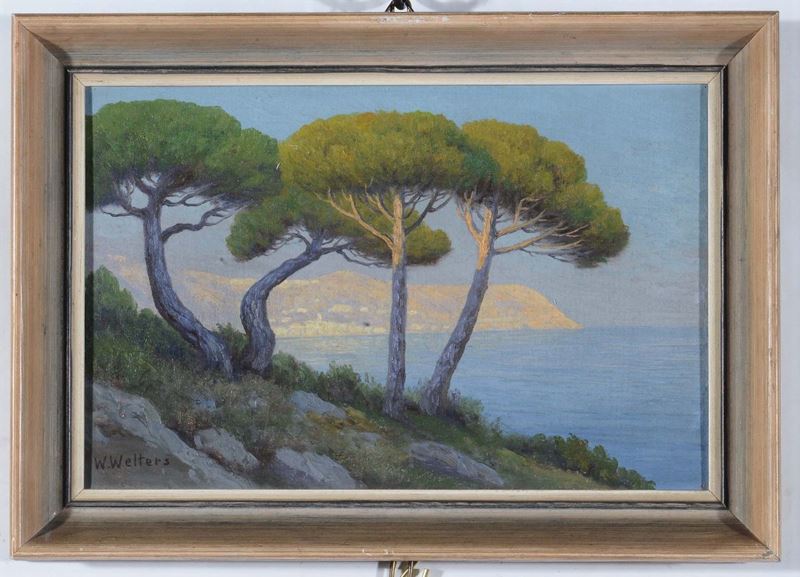 Willem Welters (1881-1972) Marina  - Auction Fine Art - Cambi Casa d'Aste
