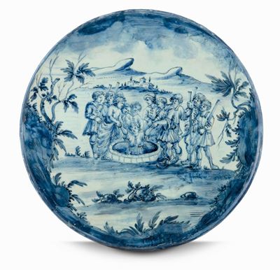 Alzata Savona, Bottega della Seconda Metà del XVII Secolo