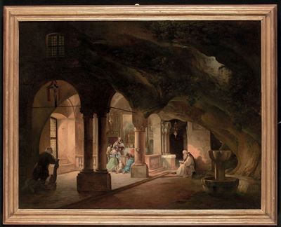 Federico Moja (1802-1885), Attribuito Acappella Sotterranea a Brembate