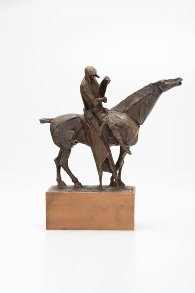 Luciano Minguzzi (1911-2004)cavaliere e Scudiero
