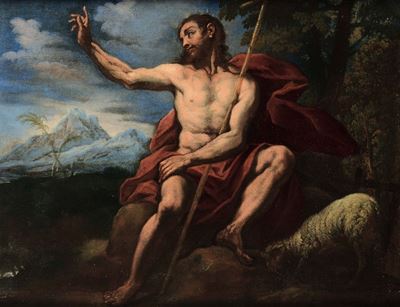 Scuola Romana del XVII Secolosan Giovanni Battista