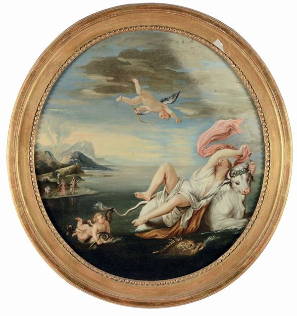 Artista Veneto del XVIII-XIX secolo Ratto d’Europa