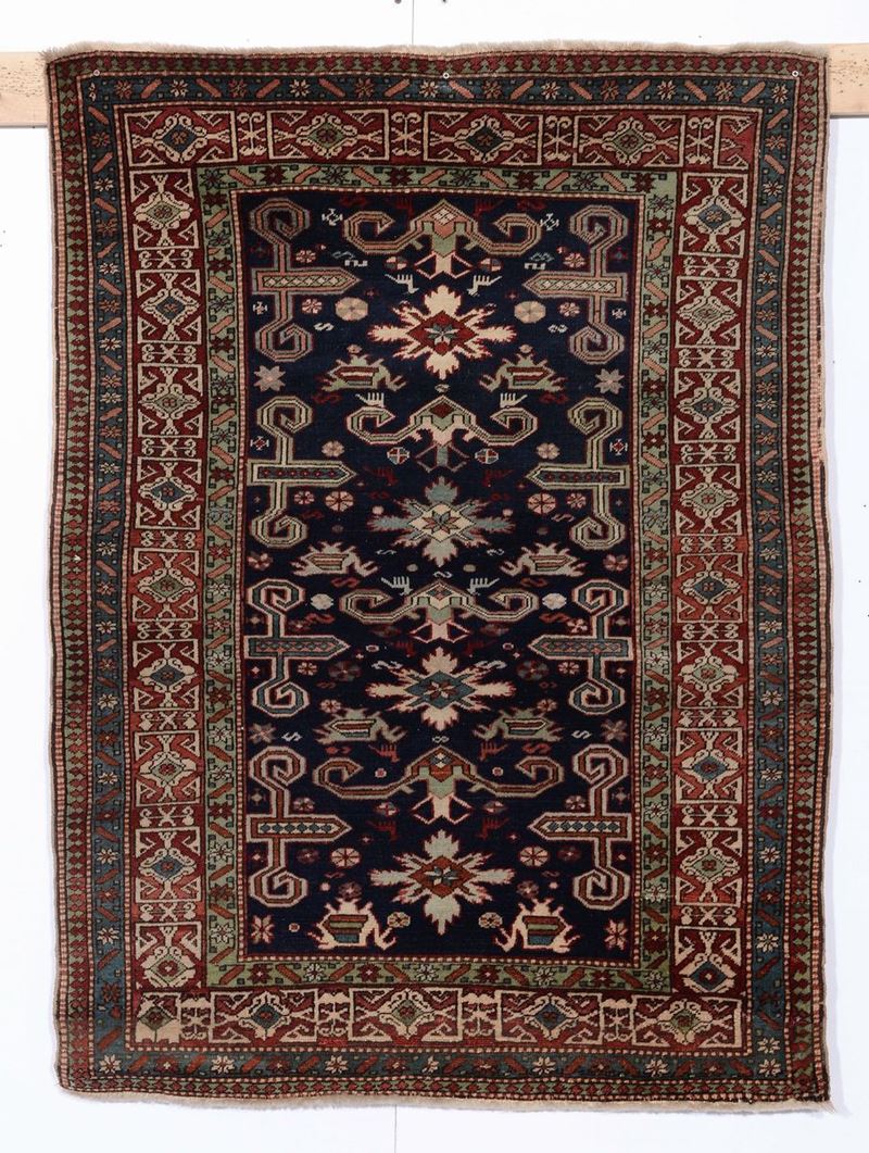 Tappeto caucasico Shirvan Perepedil, XX secolo  - Asta Antiquariato - Cambi Casa d'Aste