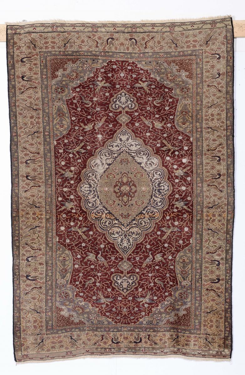 Tappeto anatolico Panderma XX secolo  - Asta Antiquariato - Cambi Casa d'Aste