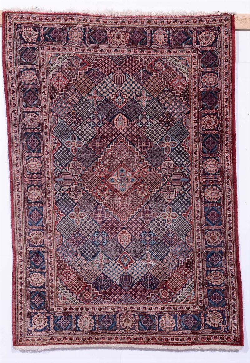 Tappeto persiano  Kashan  1940 circa  - Auction Ancient Carpets - Cambi Casa d'Aste
