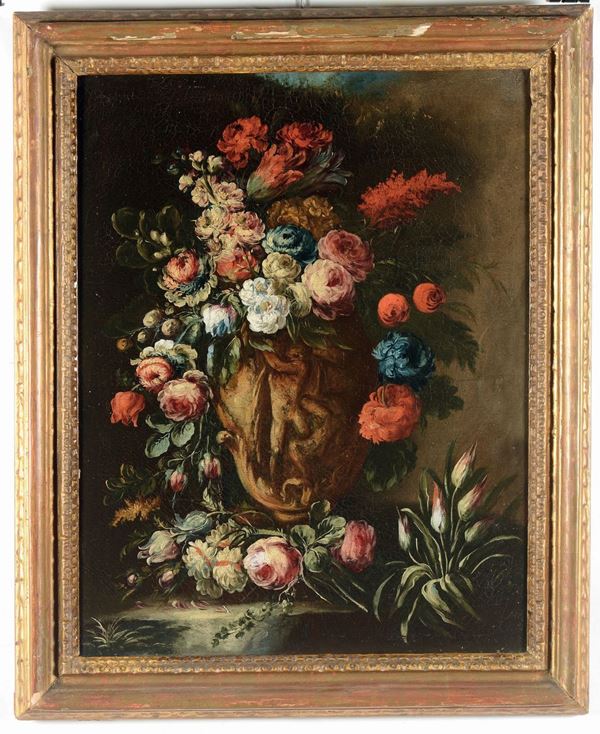 Pittore dell’Italia settentrionale del XVIII secolo Vaso di fiori