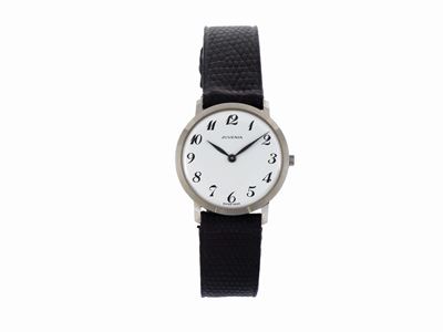 Juvenia, Cassa No. 681871, Ref. 7487ab, Orologio da Polso, in Oro Bianco 18k con Fibbia Originale...