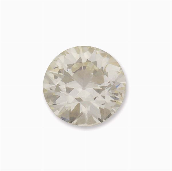 Umounted old-cut diamond weighing 6,92 carats. R.A.G. report