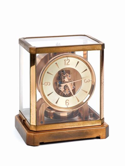 Jaeger Lecoultre, Atmos, Realizzata nel 1960 Circa. Orologio Atmos di Forma Rettangolare Color Ra...