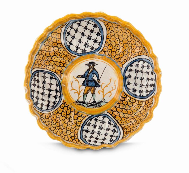 Coppa Deruta, bottega della seconda metà  XVIII secolo  - Auction Collectors' Majolica - Cambi Casa d'Aste