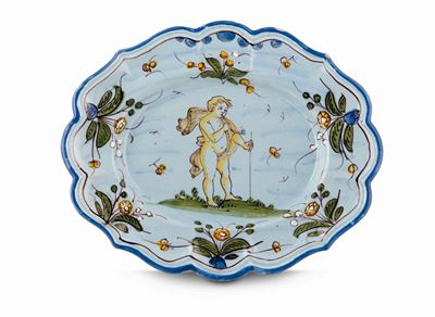 Vassoio Pavia, Prima Metà del XVIII Secolo