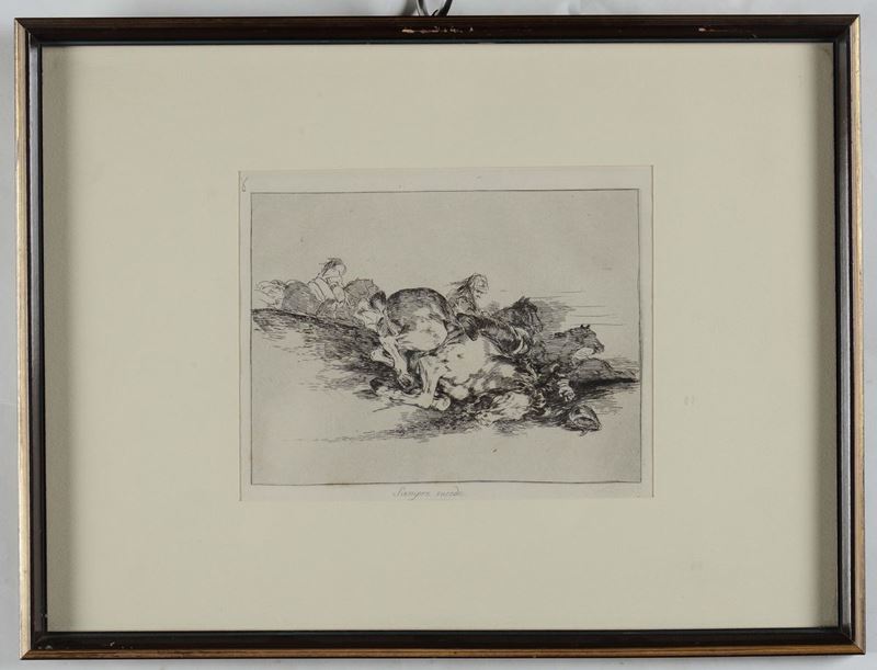 Francisco Goya Y Lucientes (1746-1828) Siempre succede  - Auction Fine Art - Cambi Casa d'Aste
