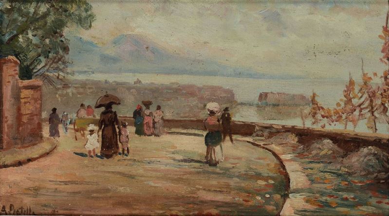 Anonimo XX secolo Posillipo  - Auction 19th and 20th Century Paintings - Cambi Casa d'Aste