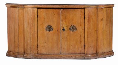 Credenza Scantonata in Pino, Veneto, XVIII Secolo