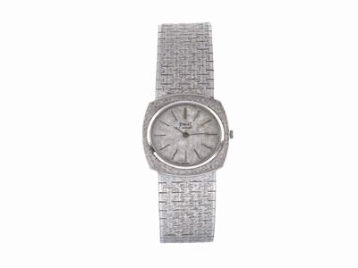 Piaget, Cassa No. 12441a3, Ref. 74383, Orologio da Polso, Automatico, in Oro Bianco 18k, con Brac...