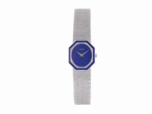 PIAGET, Ref. 9341, orologio da polso, da donna, in oro bianco 18K con bracciale in oro bianco 18K. Realizzato circa nel 1990