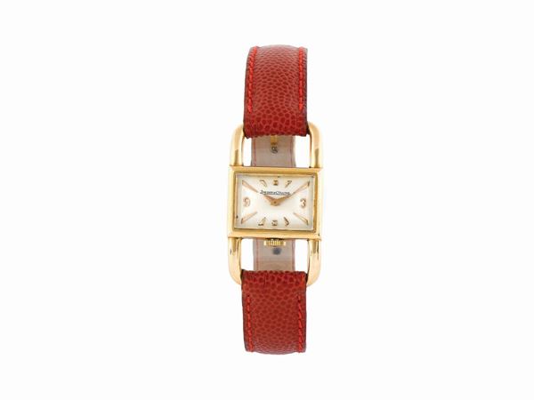 JAEGER LECOULTRE, Padlock, 18K yellow gold lady's wristwatch. Made circa 1960