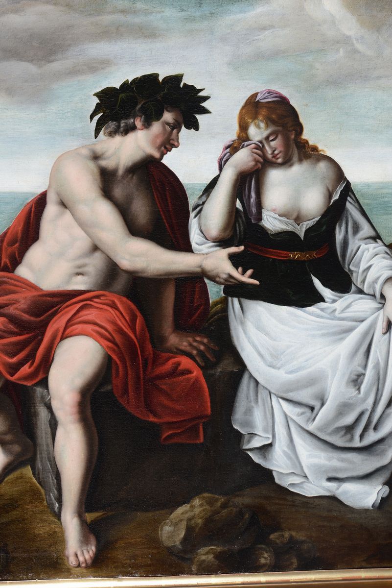 Alessandro Turchi, Detto L’ Orbetto (verona 1578 - Roma 1649), Attribuito Abacco Consola Arianna ...