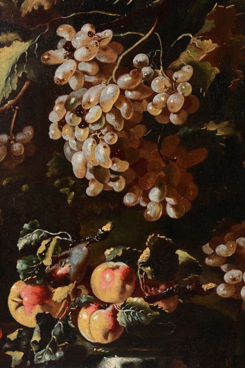 Giovanni Paolo Castelli Detto lo Spadino (roma 1659 - 1730)natura Morta di Frutta