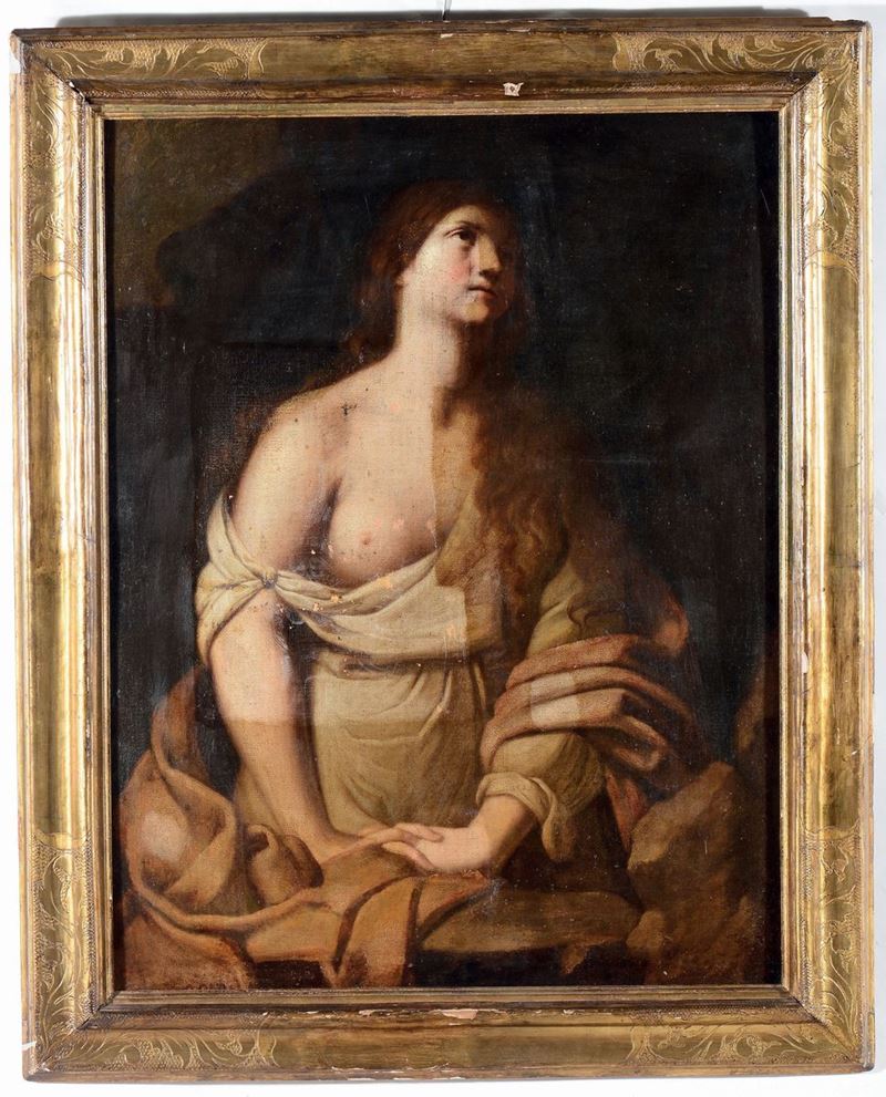 Scuola Emiliana del XVII secolo Maddalena  - Auction Old Masters Paintings - Cambi Casa d'Aste