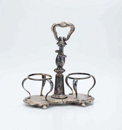 Oliera in Argento in Stile Luigi XV, Ausburg?, 1851