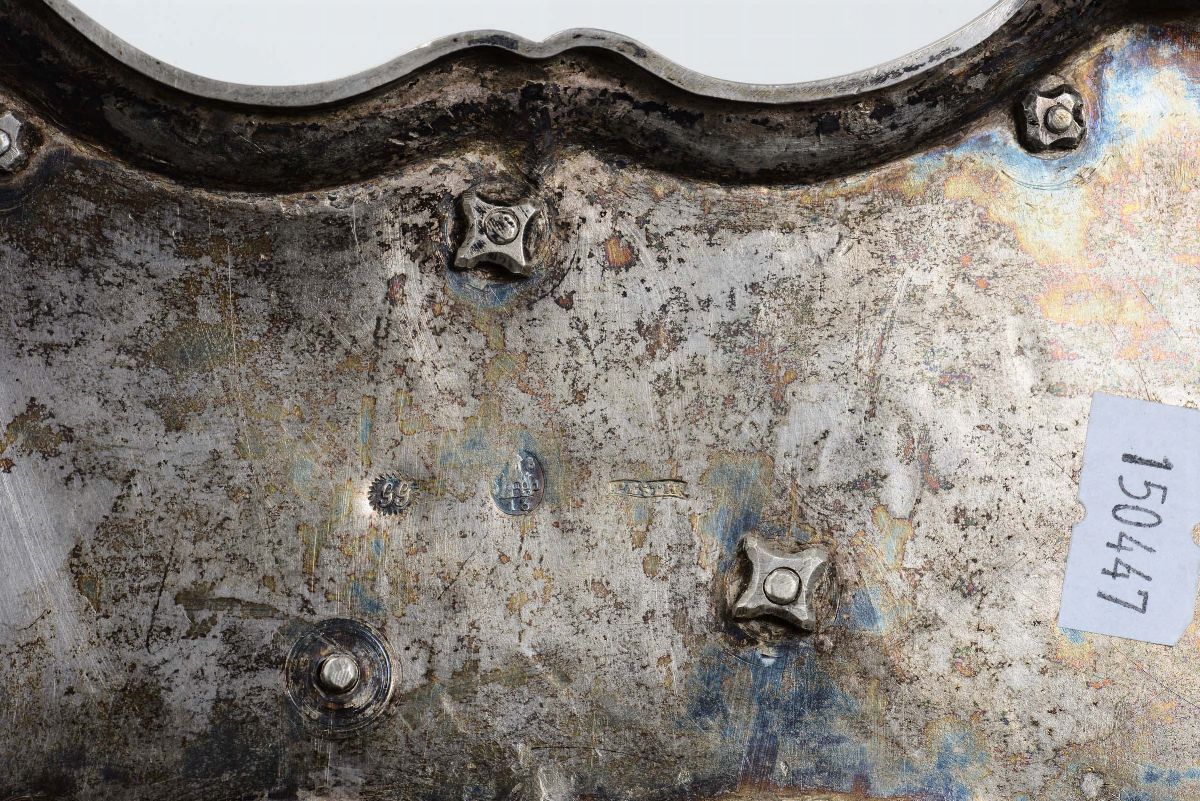 Oliera in Argento in Stile Luigi XV, Ausburg?, 1851