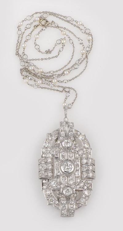 Pendente con Diamanti