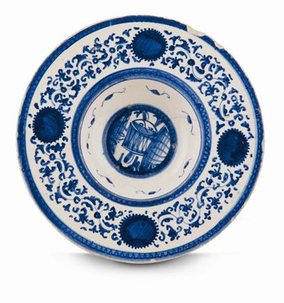 Piatto Faenza, Bottega della Prima Metà del XVI Secolo