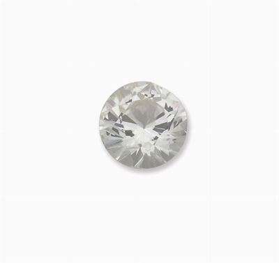Diamante Taglio Rotondo a Brillante di Ct 3,08