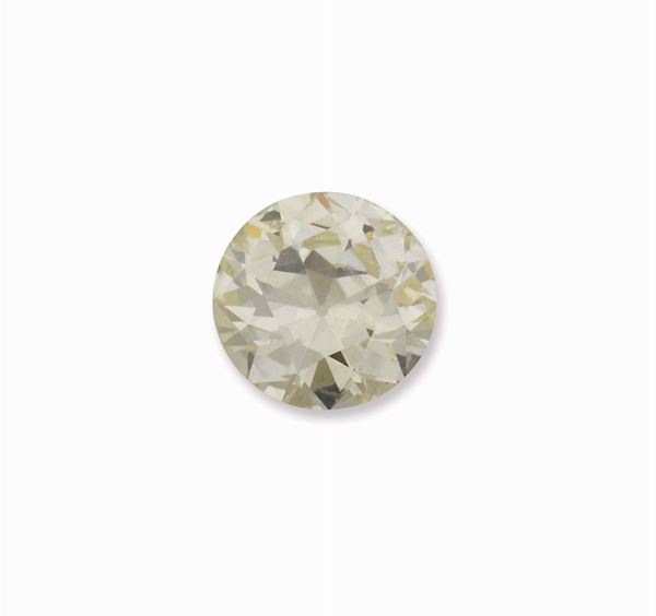 Unmonted old-cut diamond weighing 3,62 carats. R.A.G report