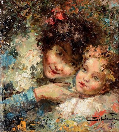Pacifico Sidoli (1868-1963)maternità