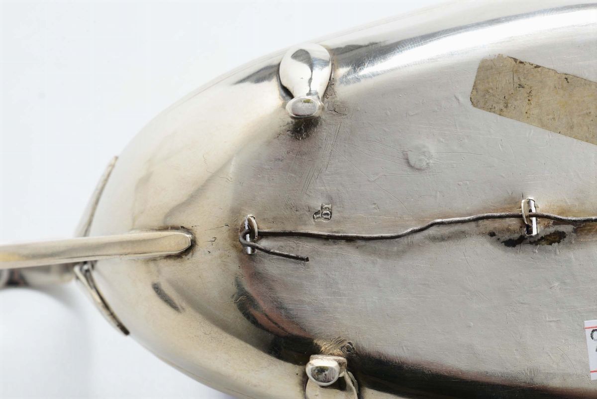 Compostiera in Argento, Torino?, XIX Secolo