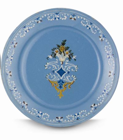 Piatto Pavia, Prima Metà del XVIII Secolopavia, Prima Metà del XVIII Secolo