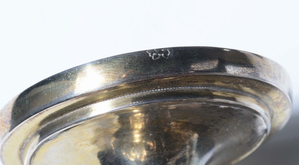 Zuccheriera in Argento, Milano Seconda Metà del XVIII Secolo, Bottega All’insegna Dell’aquila