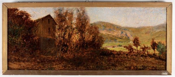 Alberto Issel (1848 - 1926) Paesaggio