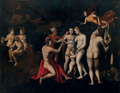 Giulio Romano (1499-1546), Seguace Digiudizio di Paride